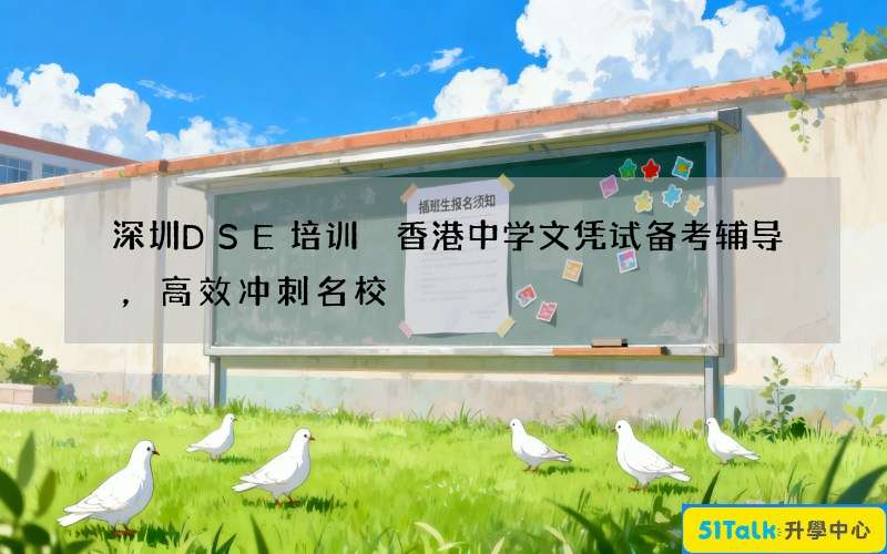 深圳DSE培训 香港中学文凭试备考辅导，高效冲刺名校